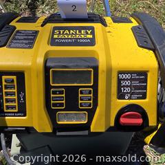 MaxSold Auction: Stanley FATMAX PowerIt 1000A Portable Jump Starter - Stevensville (Maryland, USA) PARTNER MANAGED Downsizing Online Auction - Old Love Point Road