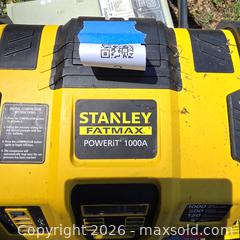 MaxSold Auction: Stanley FATMAX PowerIt 1000A Portable Jump Starter - Stevensville (Maryland, USA) PARTNER MANAGED Downsizing Online Auction - Old Love Point Road