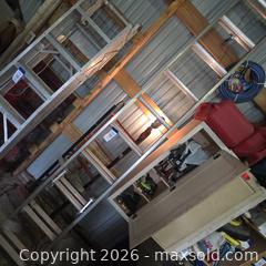 MaxSold Auction: Werner Aluminum Extension Ladder, 15–20 ft, Type II 225 lb - Stevensville (Maryland, USA) PARTNER MANAGED Downsizing Online Auction - Old Love Point Road