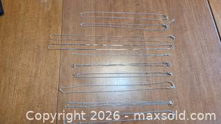 MaxSold Auction: Lot of 10 Sterling Silver Chains Assorted Styles & Lengths - Pembroke (Ontario, Canada) PARTNER MANAGED Downsizing Online Auction - Ellis
