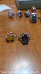 MaxSold Auction: Sterling Silver Multi-Gemstone Ring, - Pembroke (Ontario, Canada) PARTNER MANAGED Downsizing Online Auction - Ellis