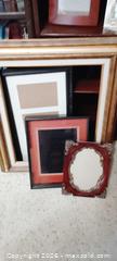 MaxSold Auction: Assortment of Wood, Metal and Gilded Picture Frames (Multiple) - Bailey (Colorado, USA) SELLER MANAGED Estate Sale Online Auction - Badger Lane