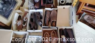 MaxSold Auction: Lot of 10–12 Men's Shoes Sizes 8.5–9 Brown/Tan/Gray - Bailey (Colorado, USA) SELLER MANAGED Estate Sale Online Auction - Badger Lane