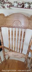 MaxSold Auction: Pair of 1960s–1970s Solid Wood Spindle Rocking Chairs - Bailey (Colorado, USA) SELLER MANAGED Estate Sale Online Auction - Badger Lane