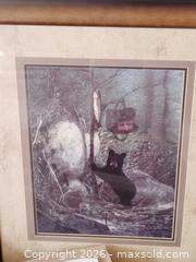 MaxSold Auction: Pair of Framed Giclée Prints – Bears & Wilderness, Brown Wood Frames - Bailey (Colorado, USA) SELLER MANAGED Estate Sale Online Auction - Badger Lane