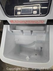 MaxSold Auction: Portable Countertop Ice Maker, Black/White (Unknown Brand) - Port Orchard (Washington, USA) SELLER MANAGED Downsizing Online Auction - May Ranch Lane South West