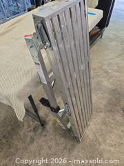 MaxSold Auction: Werner Aluminum Platform Ladder 39-1/2" x 12" - Port Orchard (Washington, USA) SELLER MANAGED Downsizing Online Auction - May Ranch Lane South West