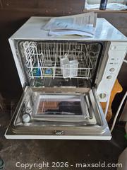 MaxSold Auction: Danby DDW496W Countertop Dishwasher, White - Quinte West (Ontario, Canada) SELLER MANAGED Reseller Online Auction - Fairground Road