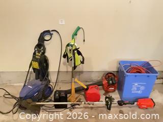 MaxSold Auction: Lot of Lawn & Garden Tools: Pressure Washer, Trimmer, Blower - Thames Centre (Ontario, Canada) PARTNER MANAGED Estate Sale Online Auction - Wheeler Avenue