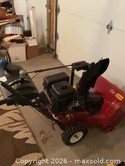 MaxSold Auction: Toro Power Max Two-Stage Gas Snowblower - Thames Centre (Ontario, Canada) PARTNER MANAGED Estate Sale Online Auction - Wheeler Avenue