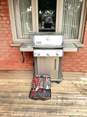 MaxSold Auction: Weber Spirit 3-Burner Propane Grill, Stainless Steel - Thames Centre (Ontario, Canada) PARTNER MANAGED Estate Sale Online Auction - Wheeler Avenue