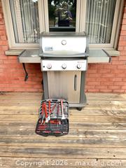 MaxSold Auction: Weber Spirit 3-Burner Propane Grill, Stainless Steel - Thames Centre (Ontario, Canada) PARTNER MANAGED Estate Sale Online Auction - Wheeler Avenue