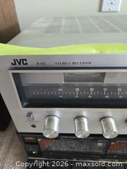 MaxSold Auction: JVC R-S5 Stereo Receiver with Cassette Deck & Bookshelf Speakers - New Westminster (British Columbia, Canada) PARTNER MANAGED Downsizing Online Auction - Laguna Court (CONDO)
