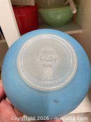 MaxSold Auction: Vintage Fire king primary bowls - New Westminster (British Columbia, Canada) PARTNER MANAGED Downsizing Online Auction - Laguna Court (CONDO)