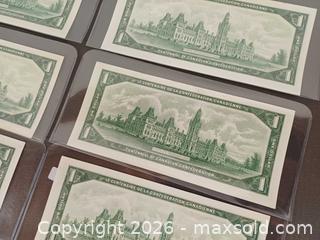 MaxSold Auction: 6 of 1967  Canadian Centennial $1 Bank Notes - Toronto (Ontario, Canada) PARTNER MANAGED Reseller Online Auction - Queen Street West