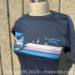 MaxSold Auction: 1970s Ft. Lauderdale Florida Tee  - Toronto (Ontario, Canada) PARTNER MANAGED Reseller Online Auction -  Crouse Road (STORAGE)