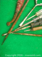MaxSold Auction: Assorted Hand Tools and Picks, 8–12 Pieces - San Mateo (California, USA) SELLER MANAGED Moving Online Auction - Seville Way