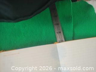 MaxSold Auction: Green Inspired A5 Hardcover Lined Notebook, Yellow Floral Trim - San Mateo (California, USA) SELLER MANAGED Moving Online Auction - Seville Way