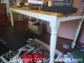 MaxSold Auction: Kitchen table - San Mateo (California, USA) SELLER MANAGED Moving Online Auction - Seville Way