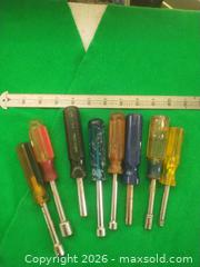 MaxSold Auction: Nut drivers - San Mateo (California, USA) SELLER MANAGED Moving Online Auction - Seville Way