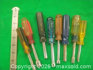 MaxSold Auction: Nut drivers - San Mateo (California, USA) SELLER MANAGED Moving Online Auction - Seville Way