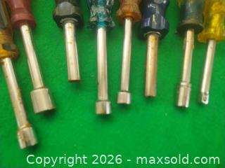MaxSold Auction: Nut drivers - San Mateo (California, USA) SELLER MANAGED Moving Online Auction - Seville Way