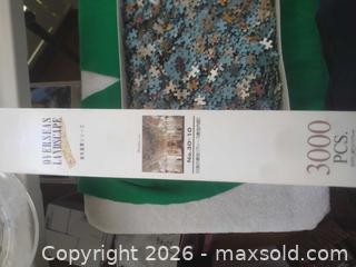 MaxSold Auction: Overseas Landscape 3000-piece Jigsaw Puzzle — Church Interior - San Mateo (California, USA) SELLER MANAGED Moving Online Auction - Seville Way