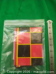 MaxSold Auction: Pocket Travel Checkers/Draughts Set with Folded Board - San Mateo (California, USA) SELLER MANAGED Moving Online Auction - Seville Way