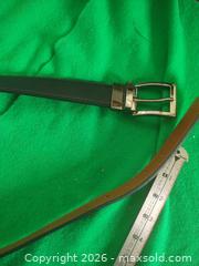 MaxSold Auction: Reversible Dress Belt, Black/Brown Genuine Leather, 1.25 in - San Mateo (California, USA) SELLER MANAGED Moving Online Auction - Seville Way