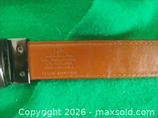 MaxSold Auction: Reversible Dress Belt, Black/Brown Genuine Leather, 1.25 in - San Mateo (California, USA) SELLER MANAGED Moving Online Auction - Seville Way