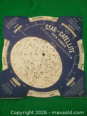 MaxSold Auction: Star and Satellite Path Finder Planisphere (circa 1971) - San Mateo (California, USA) SELLER MANAGED Moving Online Auction - Seville Way