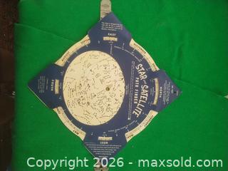 MaxSold Auction: Star and Satellite Path Finder Planisphere (circa 1971) - San Mateo (California, USA) SELLER MANAGED Moving Online Auction - Seville Way