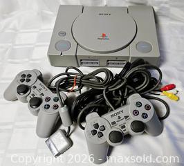 MaxSold Auction: SONY PLAYSTATION 1 VIDEO GAME SYSTEM - Kingston (Ontario, Canada) PARTNER MANAGED Downsizing Online Auction - Rosemund Crescent