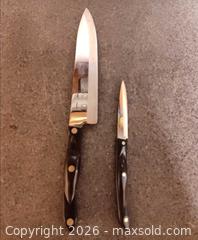MaxSold Auction: Stainless steel Cutco Kitchen Knifes Set of 2  - Walworth (New York, USA) SELLER MANAGED Downsizing Online Auction - High Street