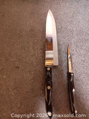 MaxSold Auction: Stainless steel Cutco Kitchen Knifes Set of 2  - Walworth (New York, USA) SELLER MANAGED Downsizing Online Auction - High Street