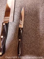MaxSold Auction: Stainless steel Cutco Kitchen Knifes Set of 2  - Walworth (New York, USA) SELLER MANAGED Downsizing Online Auction - High Street