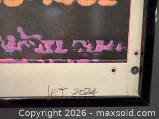 MaxSold Auction: Framed screenprint of Toronto's Iconic RPM Nightclub - Toronto (Ontario, Canada) SELLER MANAGED Reseller Online Auction - Kempsell Crescent