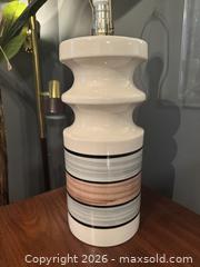 MaxSold Auction: MCM Sculptural Ceramic Table Lamps - Toronto (Ontario, Canada) SELLER MANAGED Reseller Online Auction - Kempsell Crescent