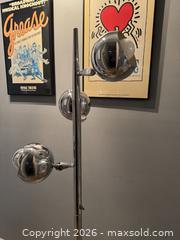 MaxSold Auction: Vintage 1970s chrome Eyeball floor lamp - Toronto (Ontario, Canada) SELLER MANAGED Reseller Online Auction - Kempsell Crescent