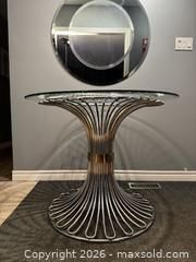MaxSold Auction: Vintage 1970s Gastone Rinaldi table - Margot model designed for Rima Padova in Italy  - Toronto (Ontario, Canada) SELLER MANAGED Reseller Online Auction - Kempsell Crescent