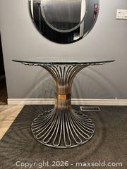 MaxSold Auction: Vintage 1970s Gastone Rinaldi table - Margot model designed for Rima Padova in Italy  - Toronto (Ontario, Canada) SELLER MANAGED Reseller Online Auction - Kempsell Crescent