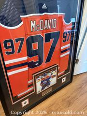 MaxSold Auction: Connor McDavid #97 Edmonton Oilers Autographed Adidas Jersey (Framed) - Cambridge (Ontario, Canada) PARTNER MANAGED Downsizing Online Auction - Lena Crescent (CONDO)