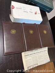 MaxSold Auction: Set of 3 Uncut $2 Banknote Sheets Set in Portfolio with Certificate - Cambridge (Ontario, Canada) PARTNER MANAGED Downsizing Online Auction - Lena Crescent (CONDO)