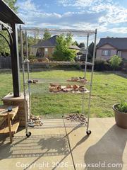 MaxSold Auction: Coates metal shop stand in excellent condition with wheels  - Johnstown (Colorado, USA) SELLER MANAGED Downsizing Online Auction -  Sloan Drive