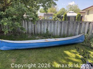 MaxSold Auction: Blue Canoe - Peterborough (Ontario, Canada) SELLER MANAGED Moving Online Auction - Dobbin Avenue .