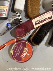 MaxSold Auction: shoe cleaner lot - Peterborough (Ontario, Canada) SELLER MANAGED Moving Online Auction - Dobbin Avenue .