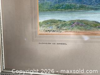 MaxSold Auction: George William MORRISON (1869–1959) Original Watercolour Painting - 'Glenveigh, County Donegal' - Hamilton (Ontario, Canada) SELLER MANAGED Estate Sale Online Auction - Gertrude Street