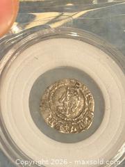 MaxSold Auction: Struck 1509 - 1526 London Tower Mint English Tudor AR Halfpenny - Hamilton (Ontario, Canada) SELLER MANAGED Estate Sale Online Auction - Gertrude Street