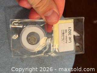 MaxSold Auction: Struck 1509 - 1526 London Tower Mint English Tudor AR Halfpenny - Hamilton (Ontario, Canada) SELLER MANAGED Estate Sale Online Auction - Gertrude Street