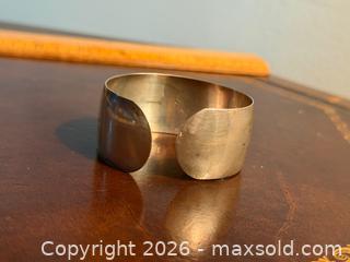 MaxSold Auction: Vintage BIRKS STERLING Ornate Cuff Bangle - Hamilton (Ontario, Canada) SELLER MANAGED Estate Sale Online Auction - Gertrude Street